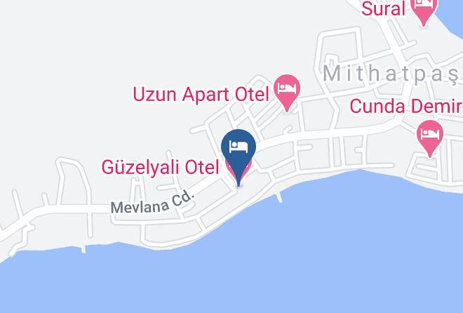 Cesme - Kesre Otel Alacati Maps