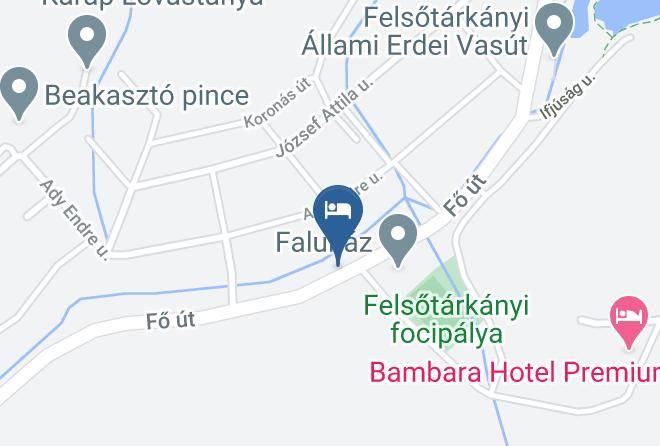 Felsotarkany - Ket Diofa Vendeghaz Kavezo & Bar Maps