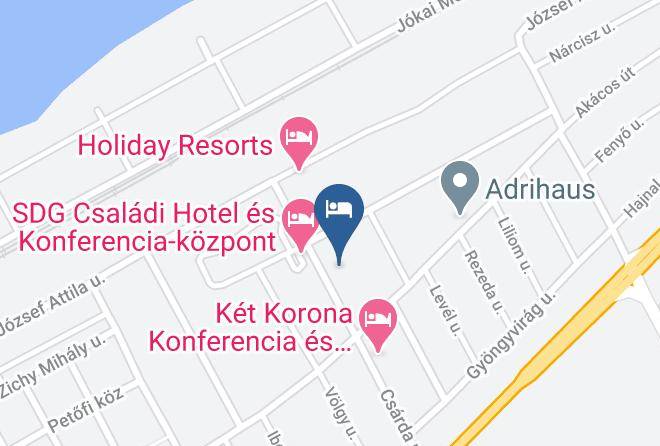Balatonszarszo - Ket Korona Konferencia Es Wellness Hotel Etterem Maps