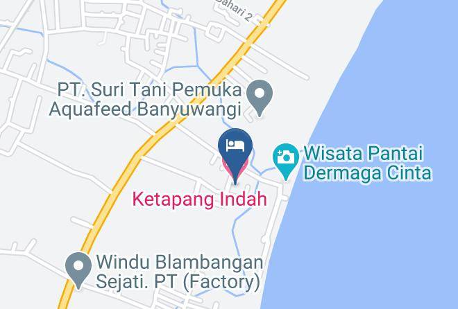 Ketapang Indah Hotel Map