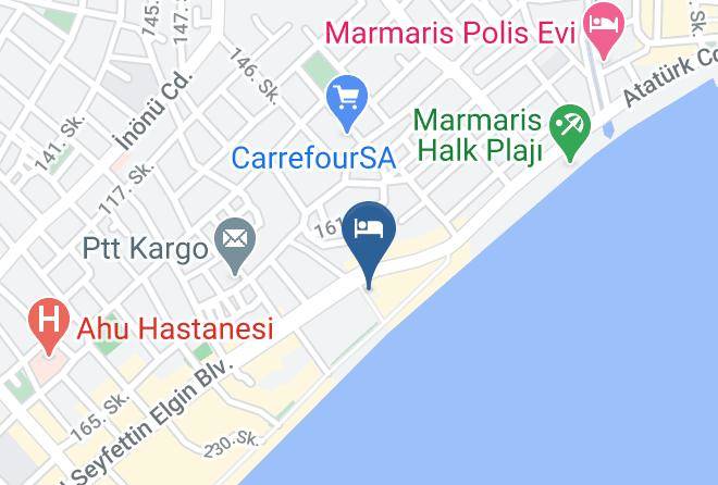 Marmaris - Ketenci Hotel Maps