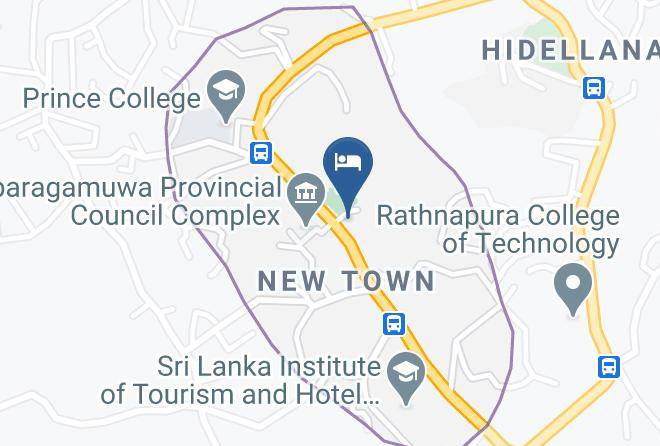 Ratnapura - Kethumathee Hotel Maps