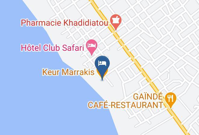 Mbour - Keur Marrakis Maps
