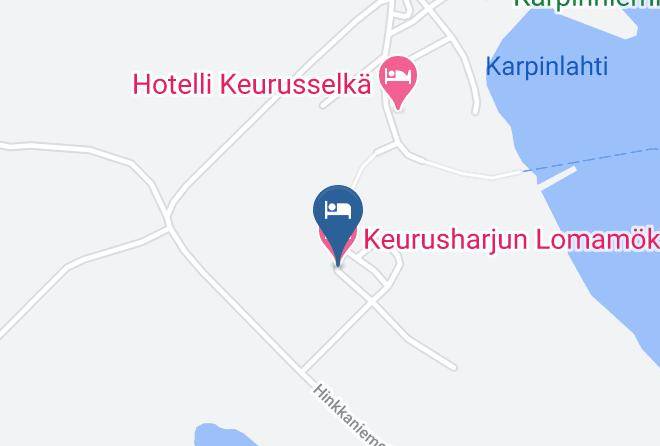 Keuruu - Keurusharjun Lomamokit Maps