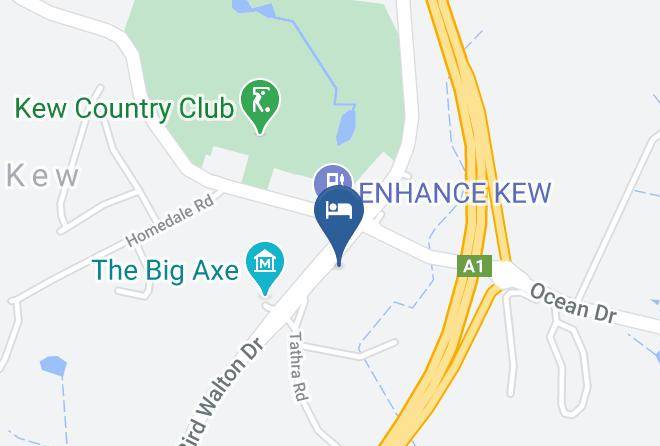 Port Macquarie Hastings - Kew Motel Maps