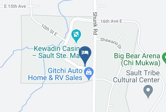 Chippewa County - Kewadin Sault Ste Marie Hotel Maps