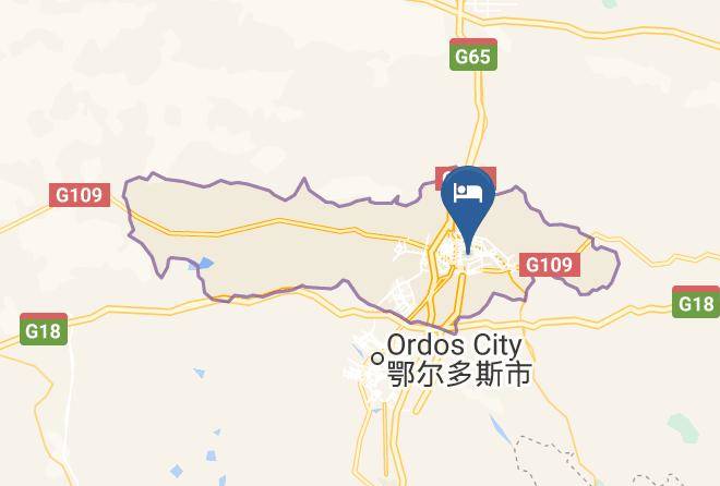 Ordos - Keweilu Hotel Maps