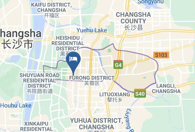 Changsha - Kexing Hotel Maps