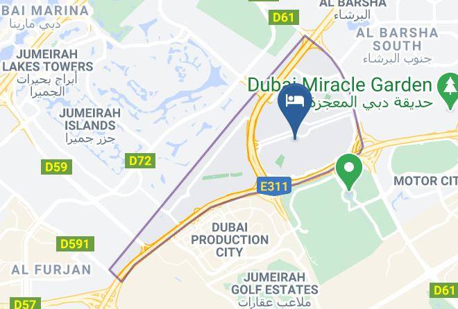 Dubai - Key Host Holiday Homes Maps