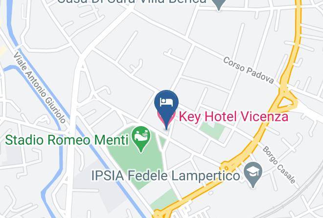 Vicenza - Key Hotel Vicenza Maps
