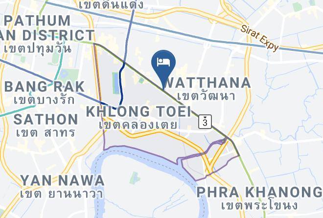 Watthana - Key Of Bangkok Hotel Maps
