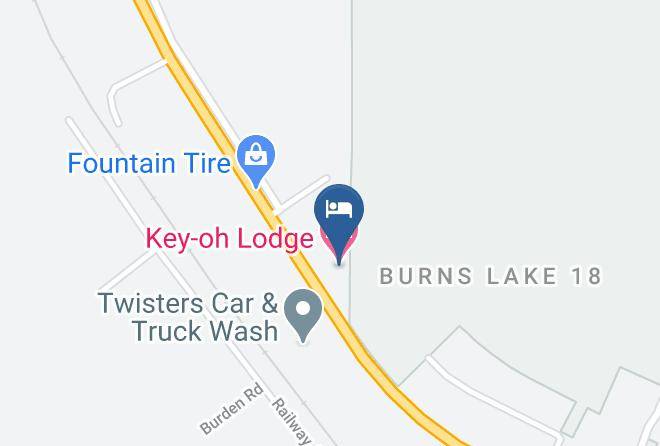 Bulkley Nechako - Key Oh Lodge Maps