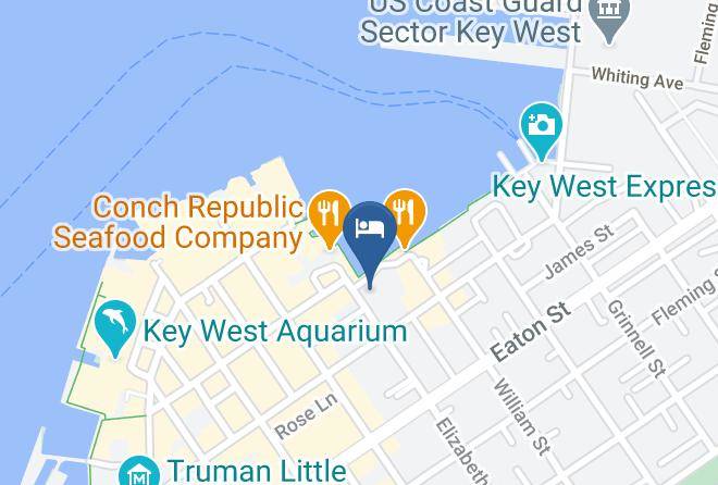 Monroe - Key West Harbor Inn Maps