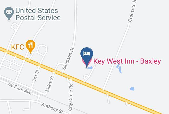 Appling - Key West Inn Baxley Maps