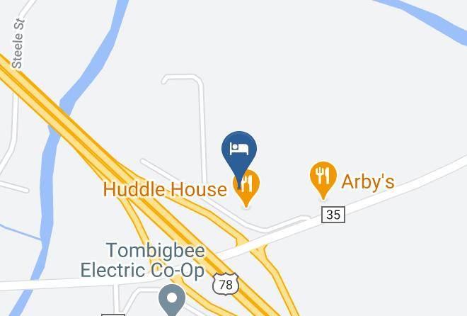 Key West Inn Of Hamilton Map