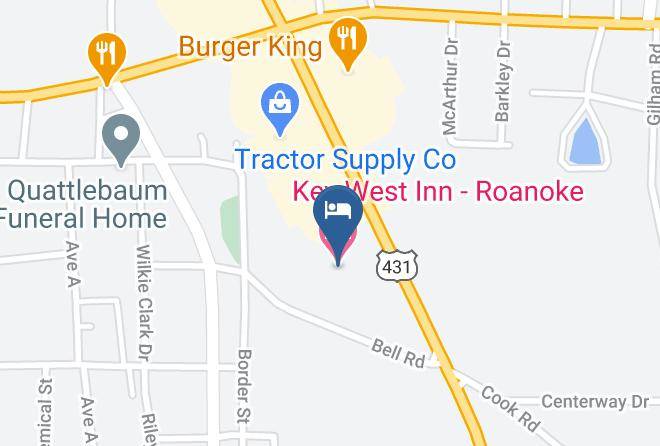 Randolph - Key West Inn Roanoke Maps