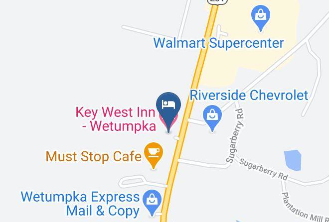 Elmore - Key West Inn Wetumpka Maps