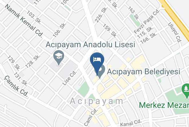 Keyfi Saray Otel Map