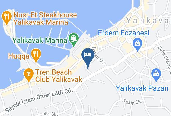 Bodrum - Keyif Pansiyon Maps