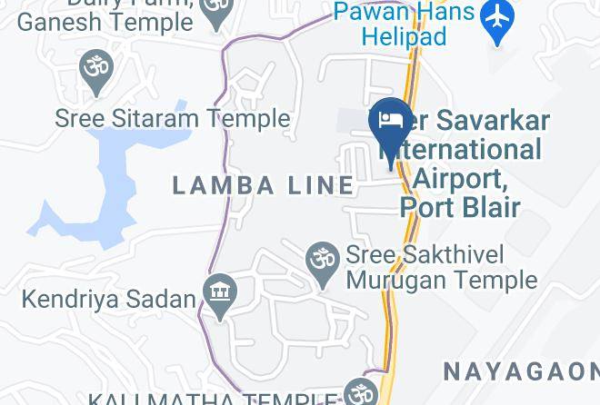 Keys Select Hotel Aqua Green Map