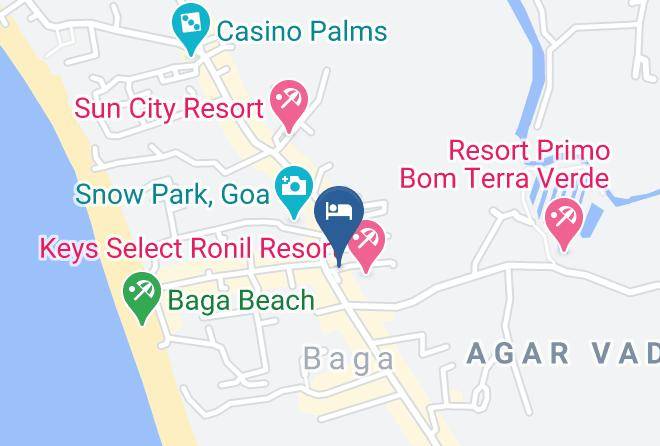Bardez - Keys Select Ronil Resort Maps