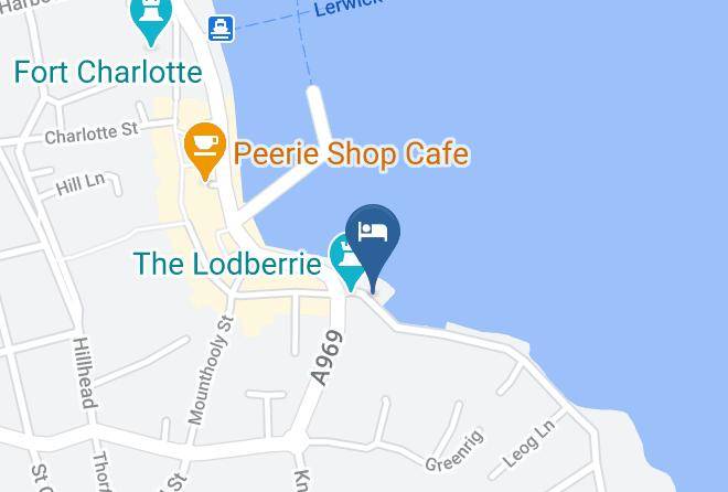 Shetland Islands - Kgq Hotels Maps