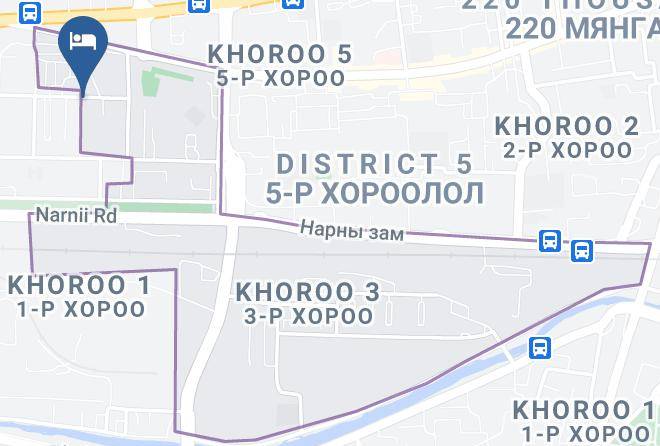 Ulaanbaatar - Khabu Hotel Maps