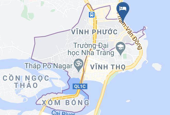 Nha Trang - Khach Sn Anrizon Hon Chng Nha Trang Maps