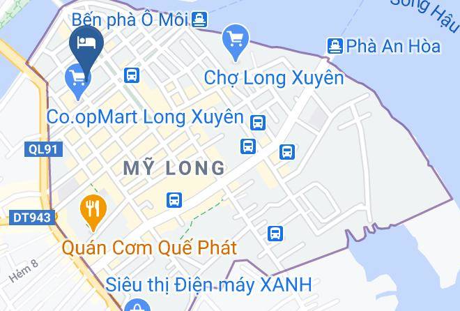 Long Xuyen - Khach Sn Dong Xuyen Maps