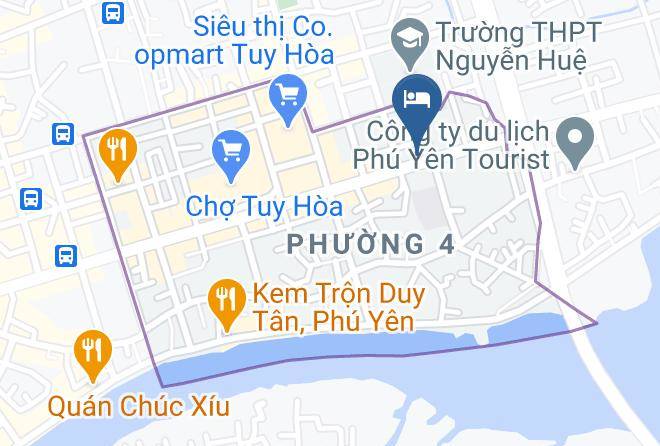 Tuy Hoa - Khach Sn Hoa Anh Dao Maps