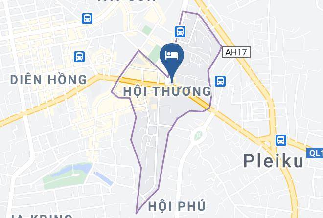 Khach Sn Hung Vuong Map - Gia Lai - Pleiku