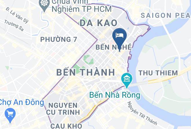 Ho Chi Minh City - Khach Sn Kim Cuong Xanh Maps