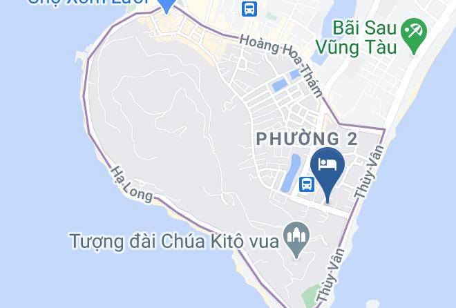 Vung Tau - Khach Sn Vacsava Maps