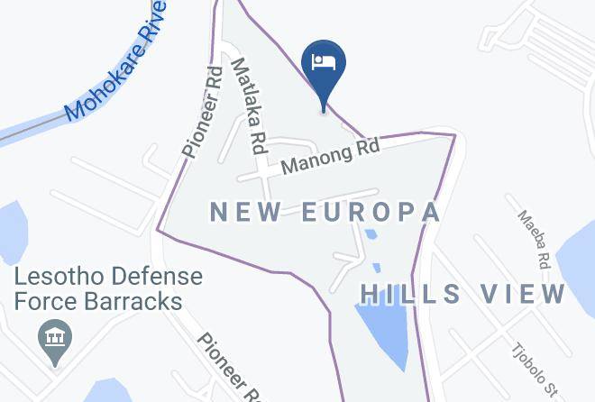 Maseru - Khali Hotel Maps