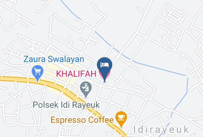 East Aceh Regency - Khalifah Hotel Maps