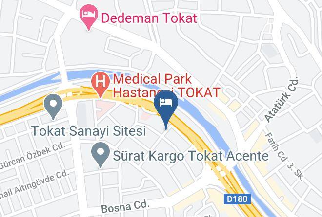 Tokat Kaleardi - Khall Suite's Otel Maps