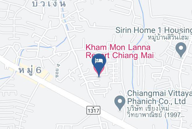 Amphoe Saraphi - Kham Mon Lanna Resort Chiang Mai Maps