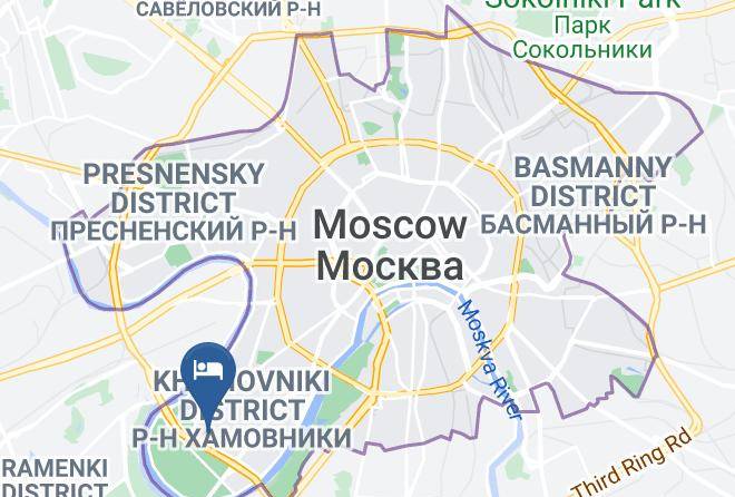 Moscow - Khamovniki Spektr Business Hotel Maps