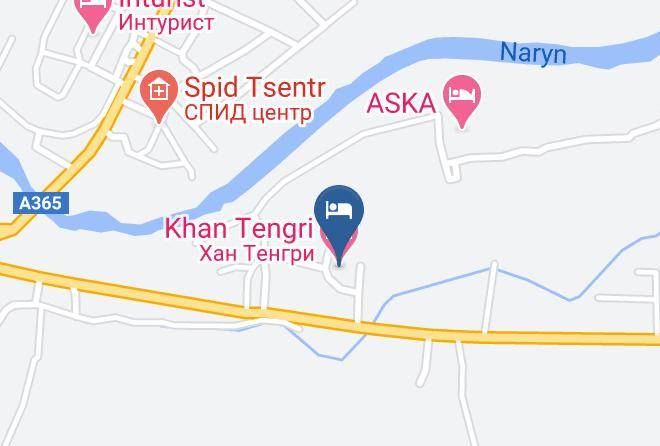 Naryn - Khan Tengri Maps