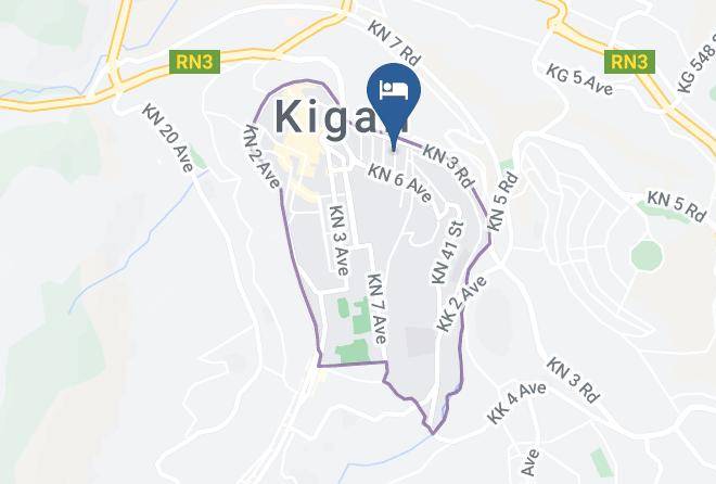 Kigali - Khana Khazana Kiyovu Maps