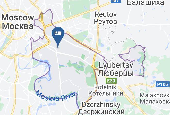 Moscow - Khanaka Kvartira Posutochno Maps