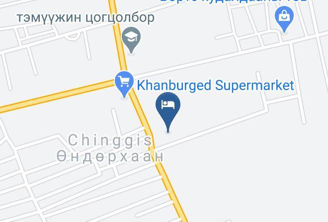 Khentii - Khanburged Hotel And Restaurant Maps
