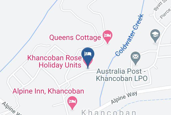 Snowy Valleys - Khancoban Rose Holiday Units Maps