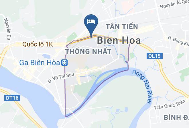 Bien Hoa - Khanh Dang Hotel Maps