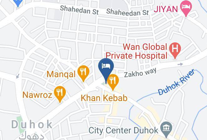 Dohuk - Khani Hotel Maps