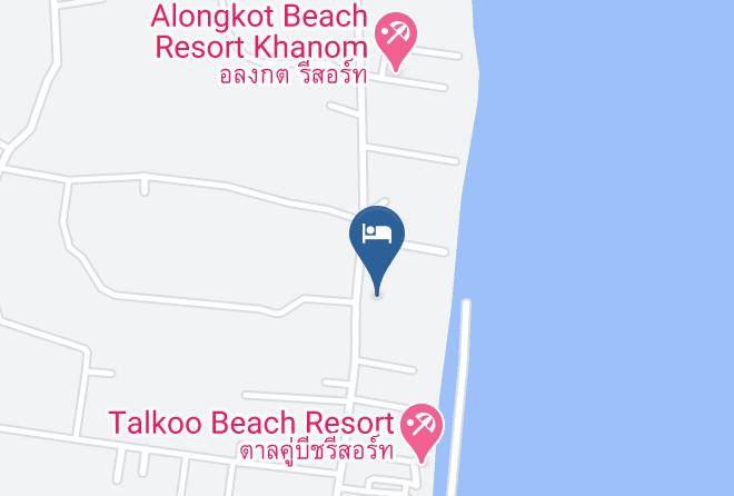Amphoe Khanom - Khanom Sea Beach Resort Maps