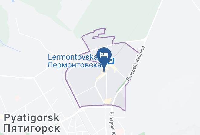 Pyatigorsk - Khantama Maps