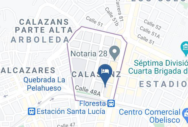 Medellin - Khanti Yoga Estudio Maps