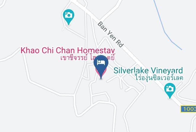 Amphoe Sattahip - Khao Chi Chan Homestay Maps