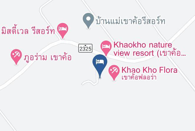 Amphoe Khao Kho - Khao Kho Lucky Hill Resort Maps